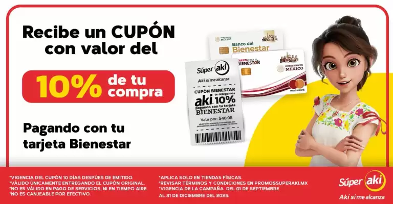 Folleto Super Aki (válido hasta 31-12)