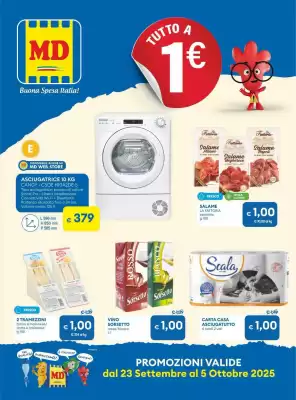 Volantino MD Discount (valido fino al 5-10)