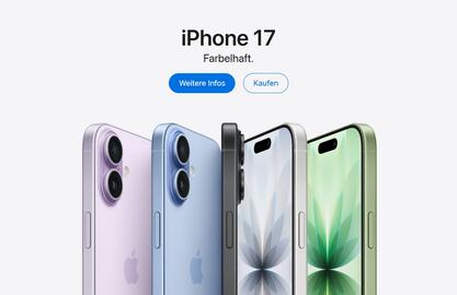 Apple Flugblatt Seite 1