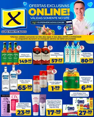 Folheto X Supermercados (válido até 27-09)