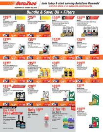 AutoZone weekly ad Page 1
