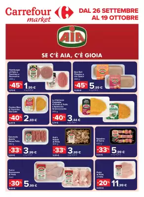 Volantino Carrefour Market (valido fino al 19-10)