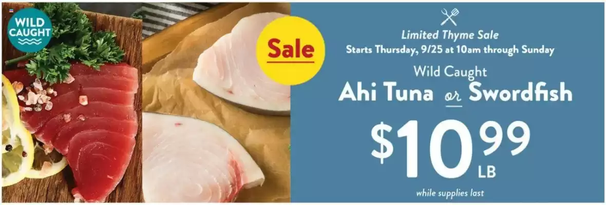 Fresh Thyme weekly ad (valid until 1-10)