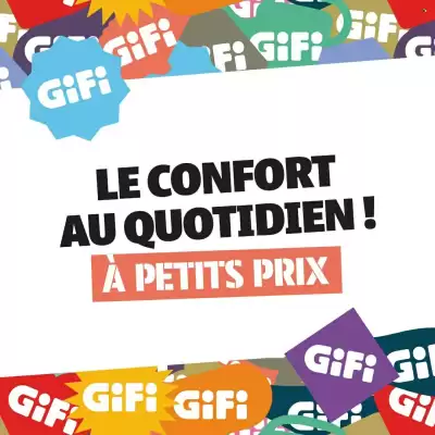 Catalogue Gifi (valable jusqu'au 30-09)