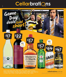 Cellarbrations catalogue Page 1