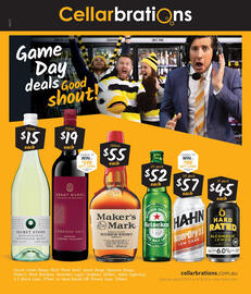 Cellarbrations catalogue Page 1