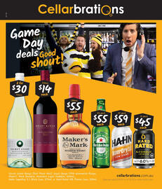Cellarbrations catalogue Page 1