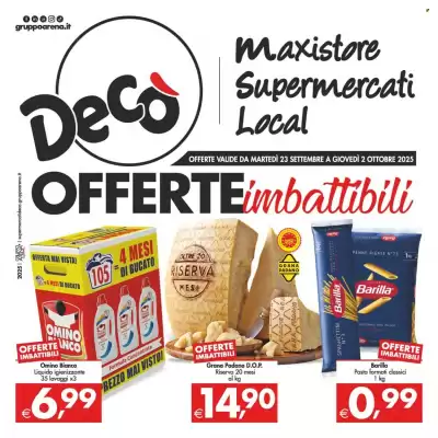Volantino Deco Supermercati (valido fino al 2-10)