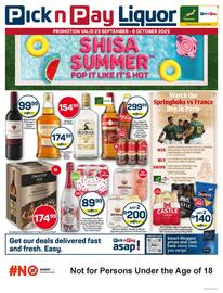Pick n Pay Liquor catalogue Page 1