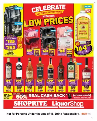 Shoprite Liquor catalogue (valid until 8-10)