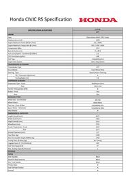 Honda catalogue Page 1