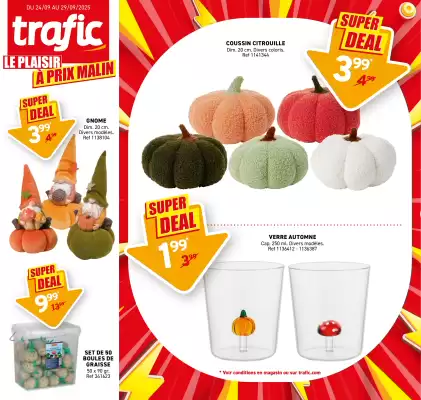 Catalogue Trafic (valable jusqu'au 29-09)