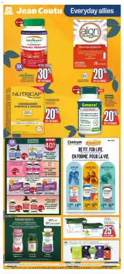 Jean Coutu flyer (valid until 9-10)
