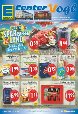EDEKA Vogl Prospekt (gültig bis 27-09)