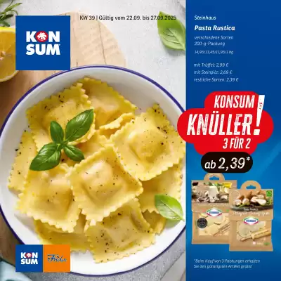 KONSUM Prospekt (gültig bis 27-09)