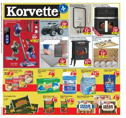 Korvette flyer (valid until 8-10)