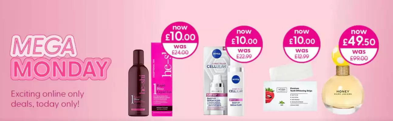 Superdrug catalogue (valid until 18-10)