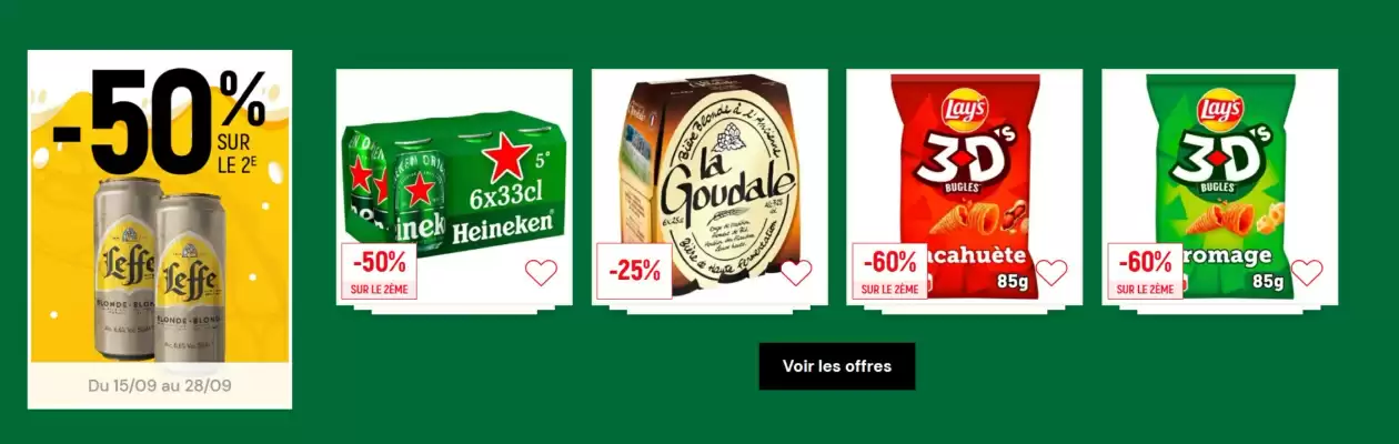 Catalogue Géant Casino (valable jusqu'au 28-09)