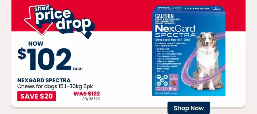 Pet stock catalogue (valid until 7-10)