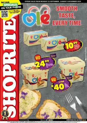 Shoprite catalogue (valid until 9-11)