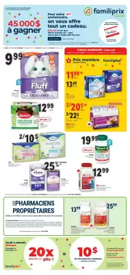 Familiprix flyer (valid until 15-10)