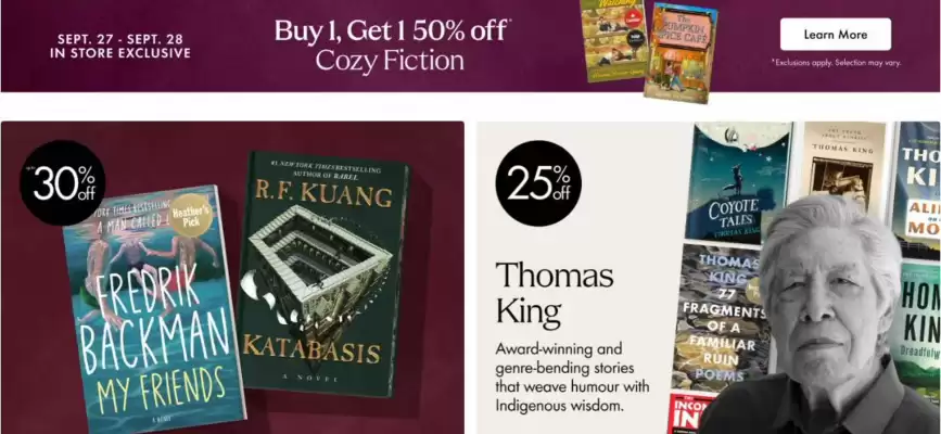 Chapters Indigo flyer (valid until 14-10)