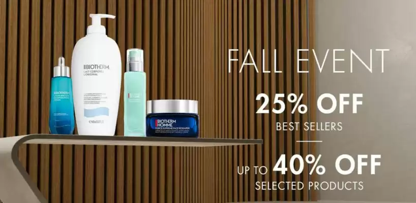 Biotherm flyer (valid until 30-09)