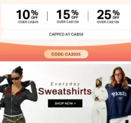 SheIn flyer (valid until 30-09)