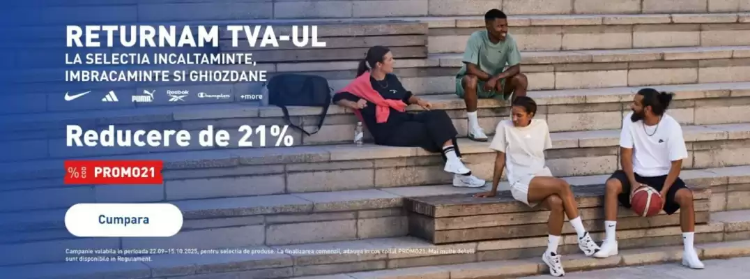 Magazine Intersport (valid până la 21-10)