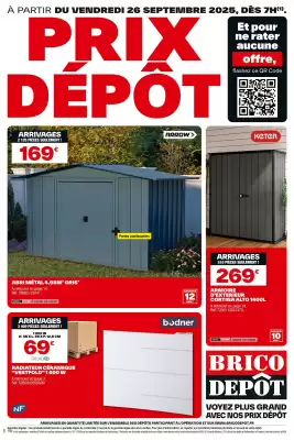 Catalogue Brico Dépôt (valable jusqu'au 9-10)
