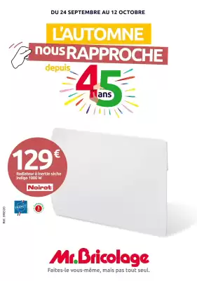 Catalogue Mr Bricolage (valable jusqu'au 12-10)