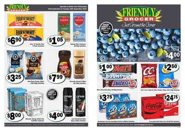 Friendly Grocer catalogue week 39 Page 1