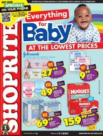 Shoprite catalogue Page 1