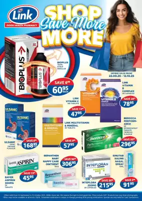Link Pharmacy catalogue (valid until 12-10)
