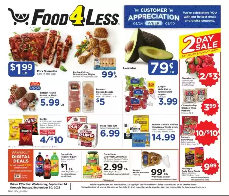 Food 4 Less weekly ad