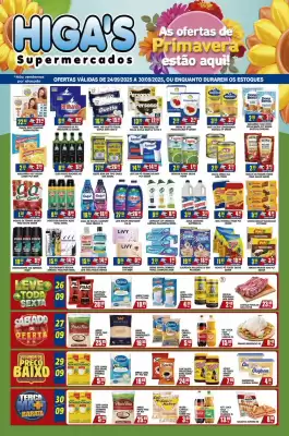 Folheto Higa's Supermercado (válido até 30-09)