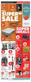 Canadian Tire flyer Page 1