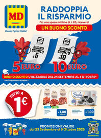 Volantino MD Discount Pagina 1