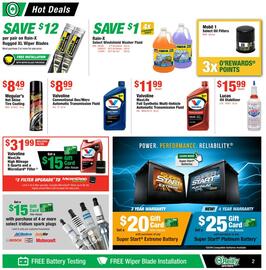 O'Reilly Auto Parts weekly ad Page 2