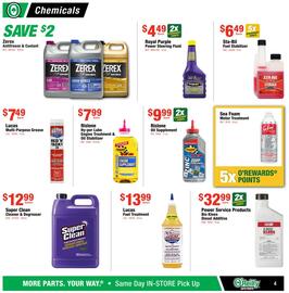 O'Reilly Auto Parts weekly ad Page 4