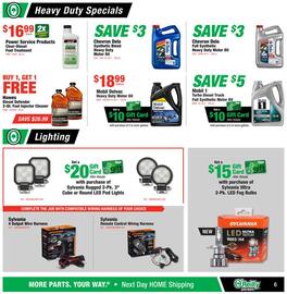 O'Reilly Auto Parts weekly ad Page 6