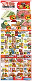 Superior Grocers weekly ad week 39 Page 1