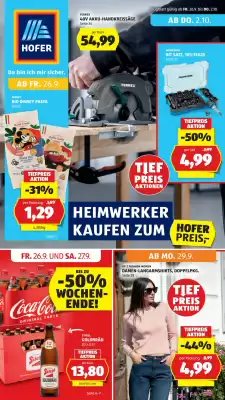 Hofer Flugblatt (gültig bis 2-10)