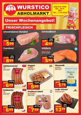 Wurstico Flugblatt (gültig bis 1-10)