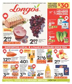 Longo's flyer week 39 Page 1