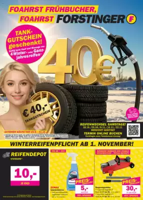 Forstinger Flugblatt (gültig bis 11-10)