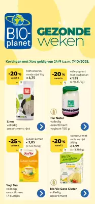 Bio Planet folder (geldig t/m 7-10)