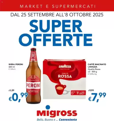 Volantino Migross Supermercati e Market (valido fino al 8-10)