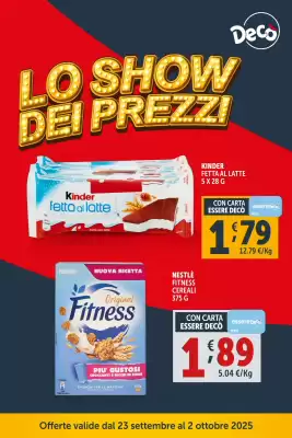 Volantino Deco Supermercati (valido fino al 2-10)