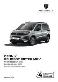Peugeot gazetka | Rifter MPV Strona 1